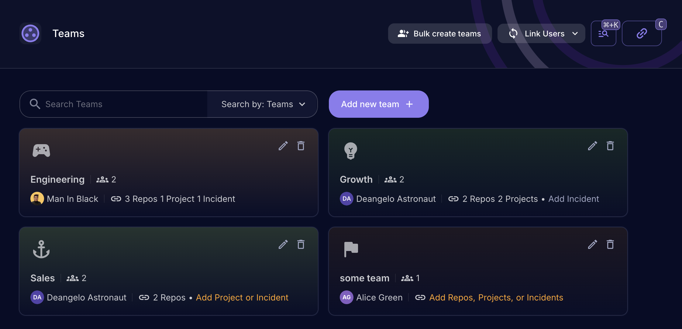 Teams v2 preview